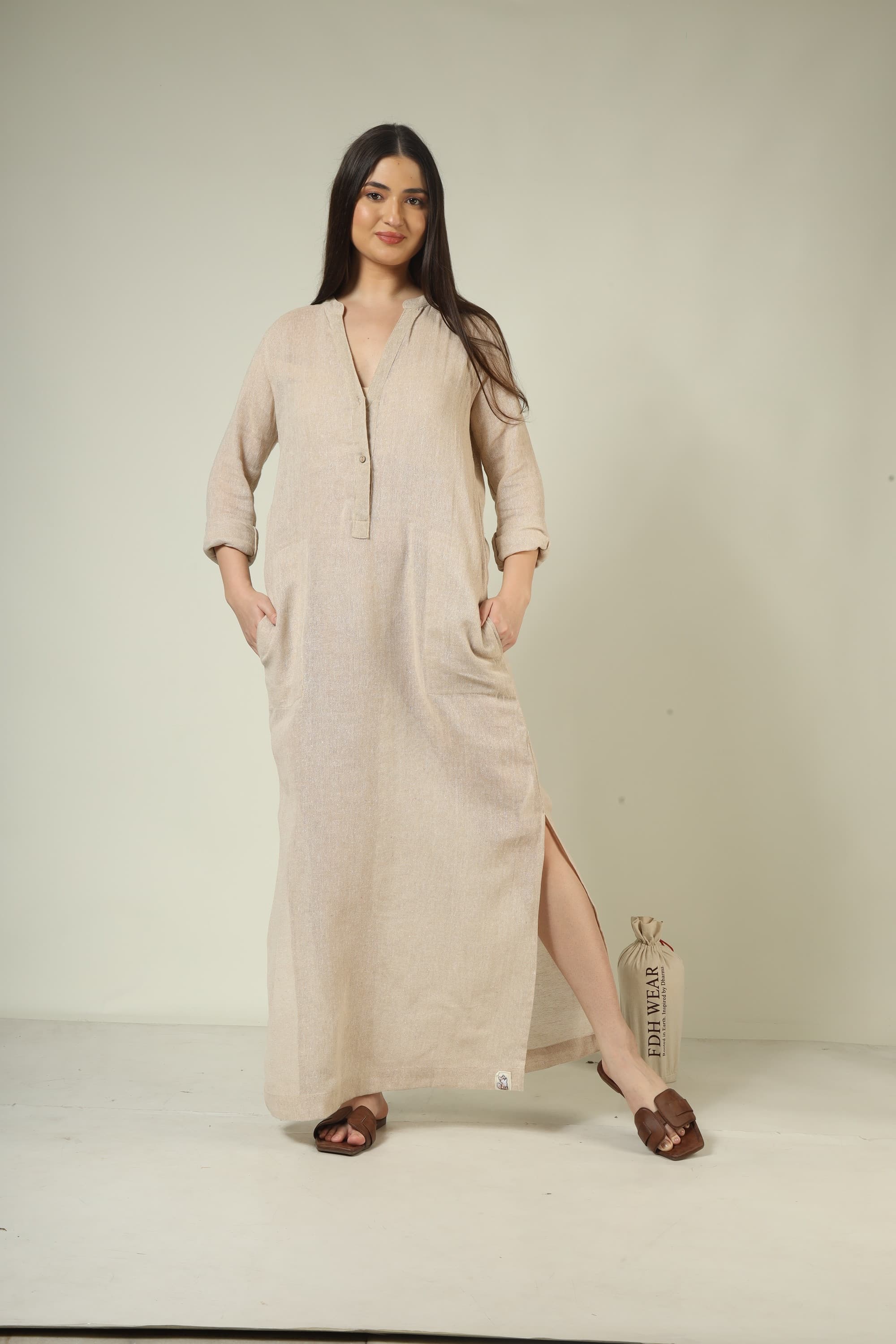 The Long Quiet, 50% Jute / 50% Cotton