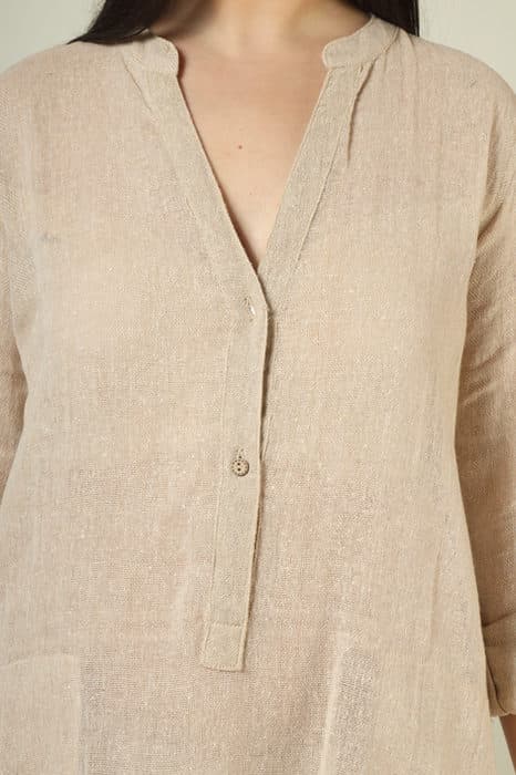 Jute-cotton weave, close